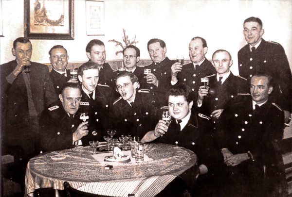 Gründungsmitglieder im März 1954
